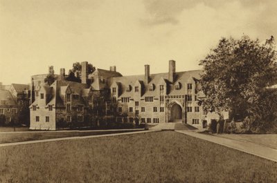 Princeton University: Lockhart Hall (s/v foto) av American Photographer (after)