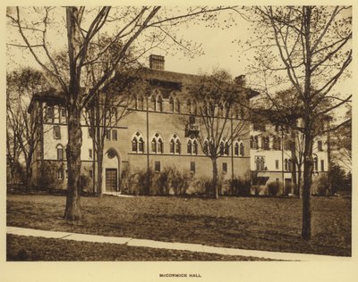 Princeton University: McCormick Hall (s/v foto) av American Photographer (after)