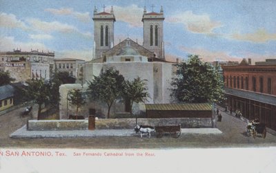St. Fernando Cathedral i San Antonio, Texas, USA av American Photographer (after)