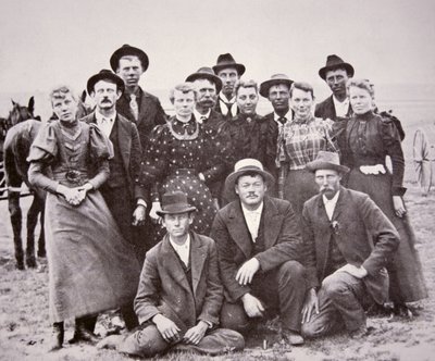 American Pioneers, ca 1850 (s/v foto) av American Photographer