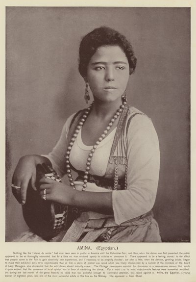 Amina, egyptisk av American Photographer