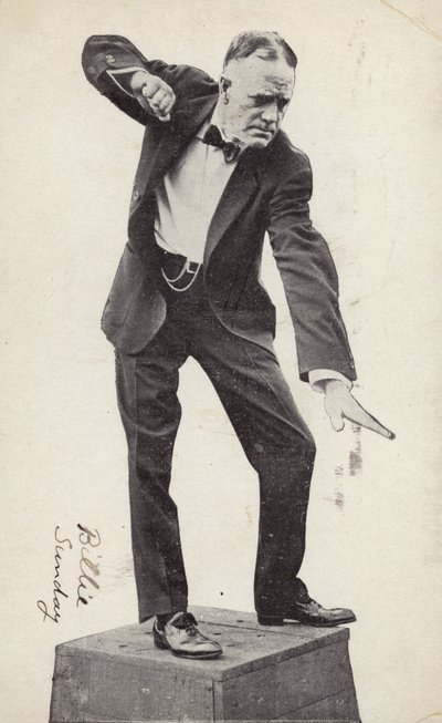Billy Sunday (svartvitt foto) av American Photographer