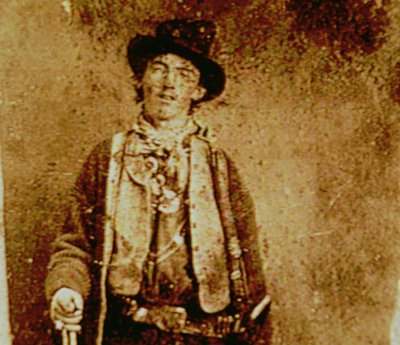 Billy The Kid (1859-81) c.1880 (kopia av den ursprungliga plåttypen) av American Photographer