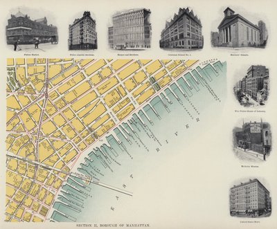 Borough of Manhattan (s/v foto) av American Photographer