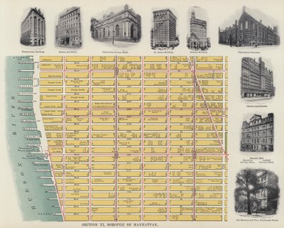 Borough of Manhattan (svartvitt foto) av American Photographer