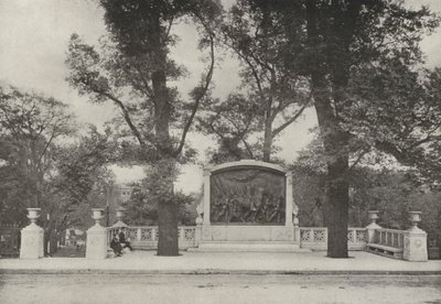 Boston: Shaw Memorial (svartvitt foto) av American Photographer