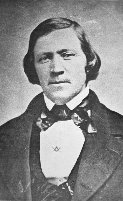 Brigham Young (1801-77) Mormonkyrkans andra president, 43 år av American Photographer