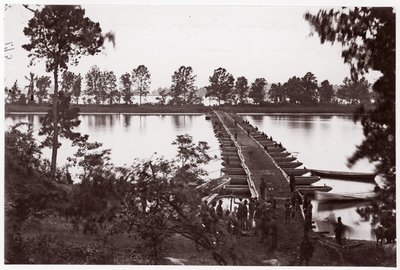 Building Quarters at Fort Brady, ca 1865 (albumin silvertryck från glasnegativ) av American Photographer