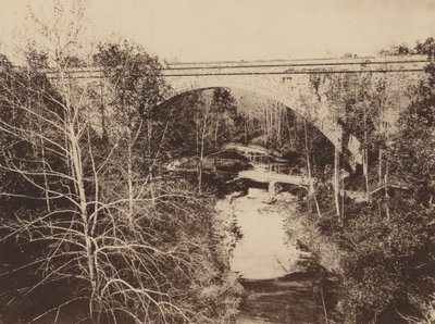 Cabin John Bridge (svartvitt foto) av American Photographer