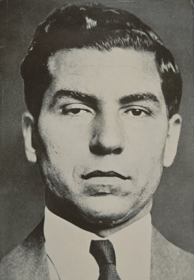 Charles "Lucky" Luciano (1897-1962) 1936 (foto svart på vitt) av American Photographer