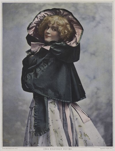 Cora Urquhart Potter, amerikansk skådespelerska (färgad bild) av American Photographer