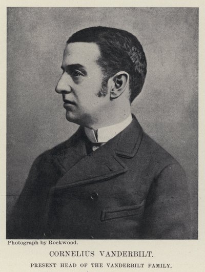 Cornelius Vanderbilt (s/v foto) av American Photographer