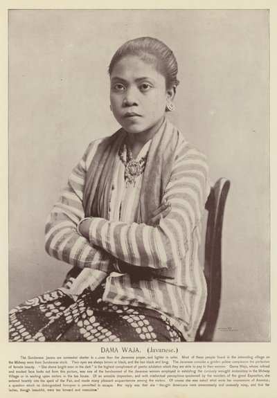 Dama Waja, javanesiska av American Photographer