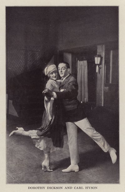 Dorothy Dickson och Carl Hyson (svartvitt foto) av American Photographer