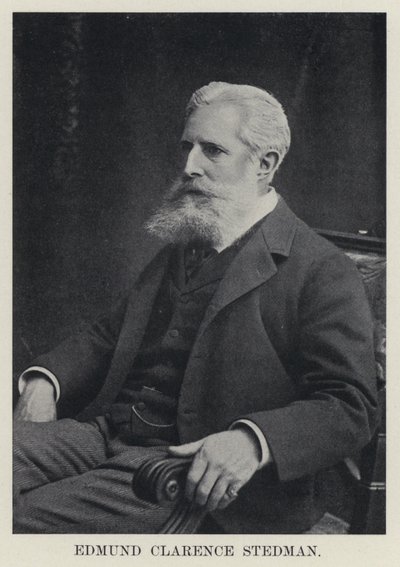 Edmund Clarence Stedman (s/v foto) av American Photographer