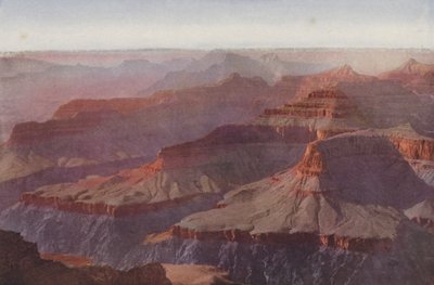 Grand Canyon, Arizona, solnedgång från Hopi Point (färgfoto) av American Photographer