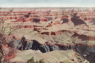 Grand Canyon, Arizona, med utsikt över Yavapai Point (färgat foto) av American Photographer