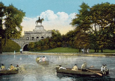 Grant Monument, Lincoln Park (färgat foto) av American Photographer