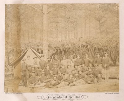 Grupporträtt av #2 Group, Detachment of US Engineers (svartvitt foto) av American Photographer