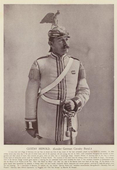 Gustav Herold, ledare för tyska kavalleriet av American Photographer