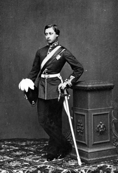 H.R.H Prinsen av Wales, ca 1860 av American Photographer