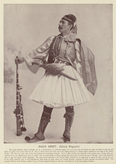 Hadji Abeet, grekisk brigade av American Photographer