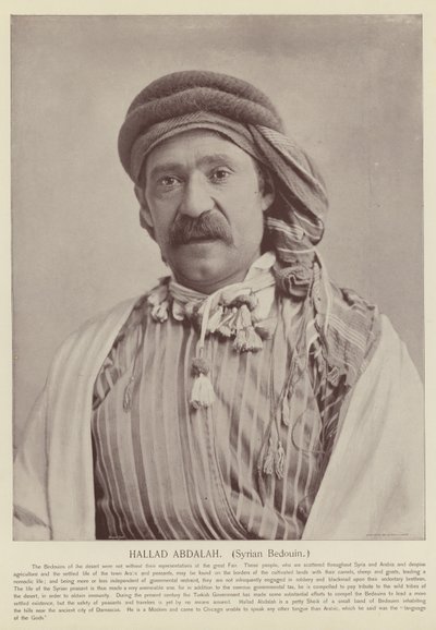 Haaland Abdallah, syrisk beduin av American Photographer