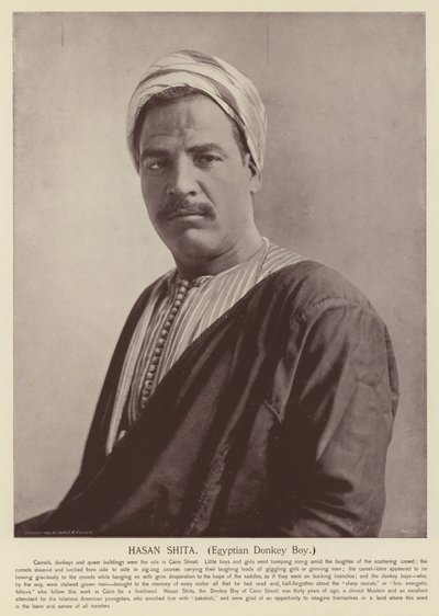 Hasan Shita, egyptisk åsnepojke av American Photographer