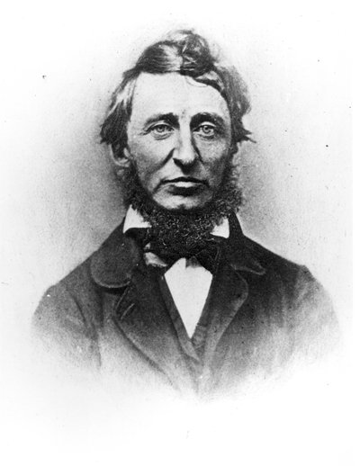 Henry Thoreau (1817-62) swed av American Photographer