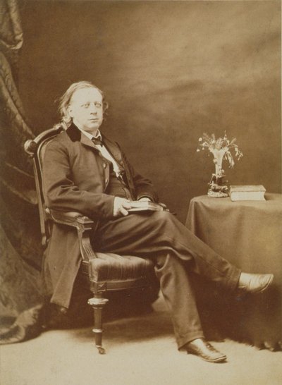 Henry Ward Beecher (1813-87) c.1870  av American Photographer