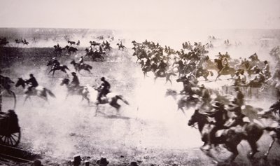 Homesteaders rusar in på Cherokee Strip av American Photographer