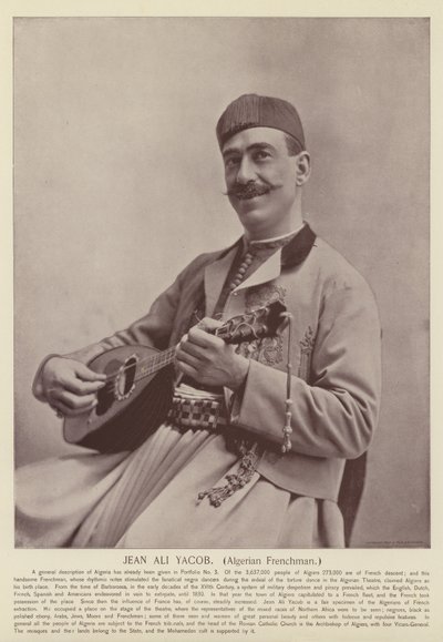 Jean Ali Yacob, algerisk fransman av American Photographer