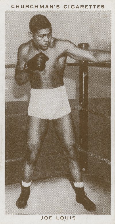 Joe Louis (1914-1981), amerikansk världsmästare i tungviktsboxare av American Photographer