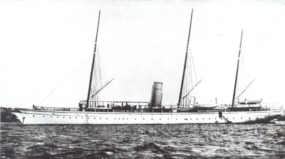 John Astors lyxyacht, ca 1910 (s/v foto) av American Photographer