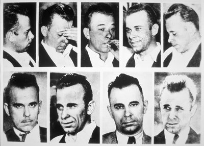John Dillinger (s/v foto) av American Photographer