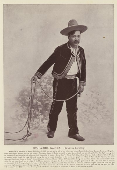 Jose Maria Garcia, mexikansk cowboy av American Photographer