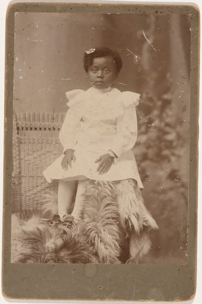 Lucile Norward,ca. 1890 (foto) av American Photographer