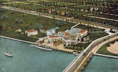 Miami, Florida, ca 1925: Akvariet (färgfoto) av American Photographer