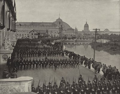 Militärparad på invigningsdagen av American Photographer