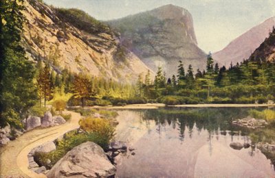 Mirror Lake, Yosemite National Park (färgfoto) av American Photographer