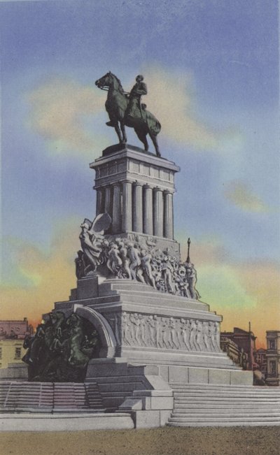 Monumento a Maximo Gomez, Maximo Gomez-monumentet (färgat foto) av American Photographer
