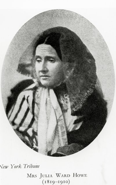 Mrs Julia Ward Howe, ca 1860-talet av American Photographer