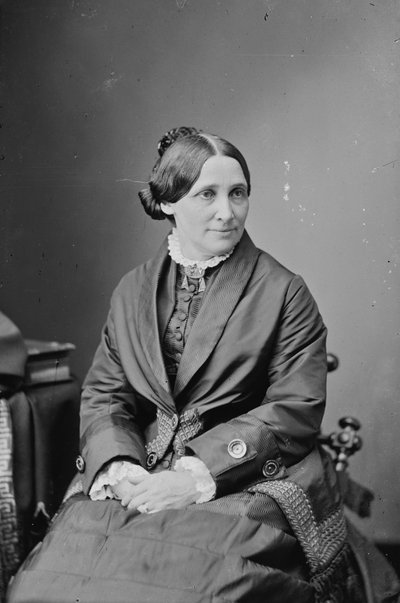 Mrs Rutherford B. Hayes, 1870-80 av American Photographer
