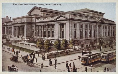New York Public Library, New York City, USA (färgfoto) av American Photographer