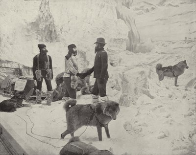 Panorama över Greely Expeditionen av American Photographer