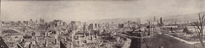 Panorama över Skeleton City från Nob Hill (svartvitt foto) av American Photographer