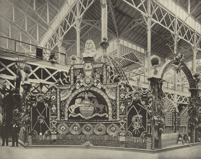 Pennsylvanias paviljong i Agricultural Hall av American Photographer