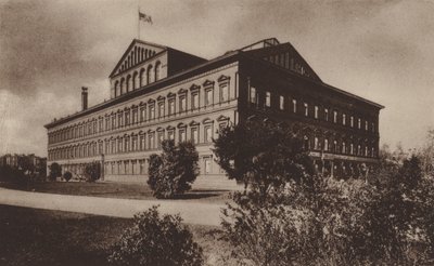 Pensionsmyndigheten (svartvitt foto) av American Photographer