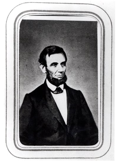 Porträtt av Abraham Lincoln av American Photographer