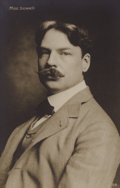 Porträtt av Edward MacDowell av American Photographer
